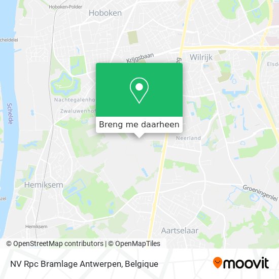 NV Rpc Bramlage Antwerpen kaart