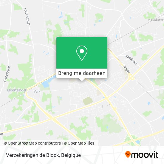 Verzekeringen de Block kaart