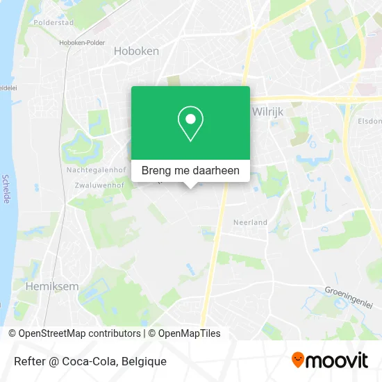 Refter @ Coca-Cola kaart