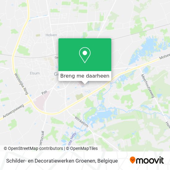 Schilder- en Decoratiewerken Groenen kaart