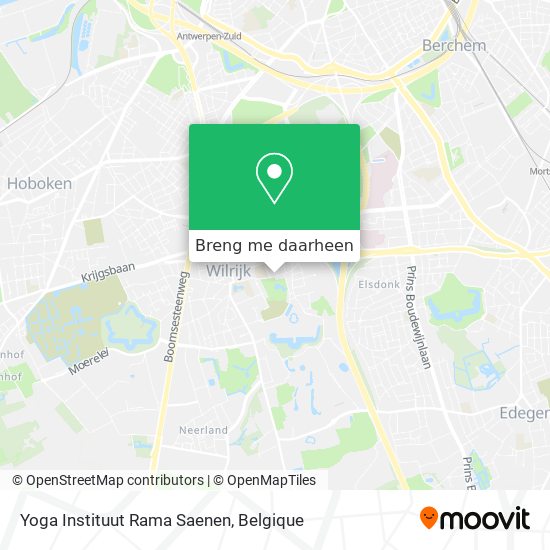 Yoga Instituut Rama Saenen kaart
