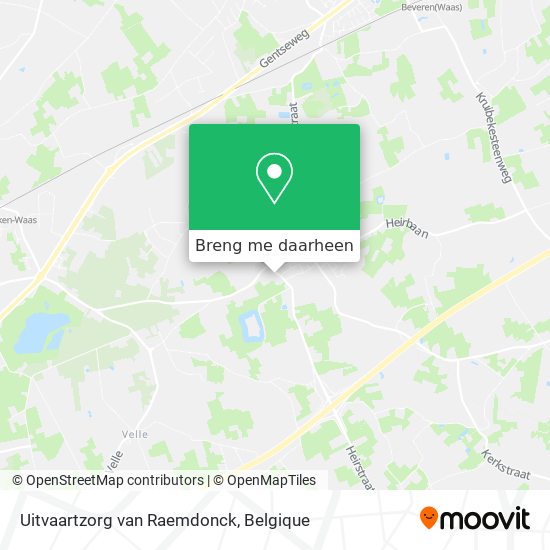 Uitvaartzorg van Raemdonck kaart