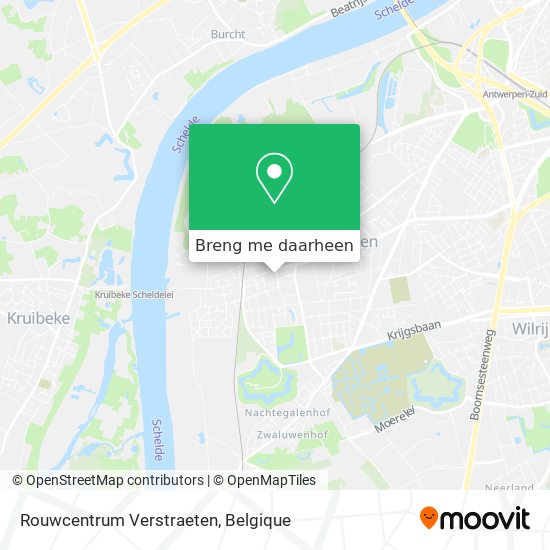 Rouwcentrum Verstraeten kaart