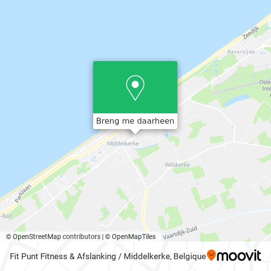 Fit Punt Fitness & Afslanking / Middelkerke kaart