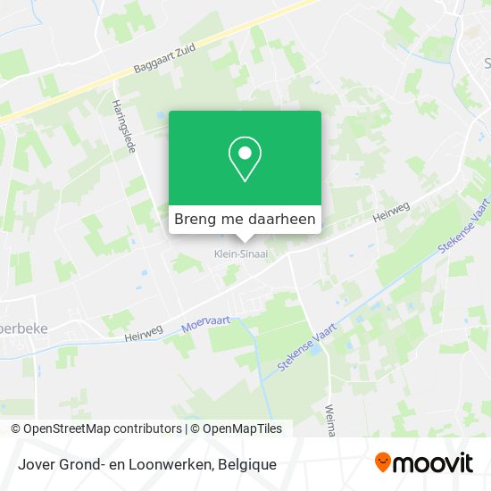 Jover Grond- en Loonwerken kaart