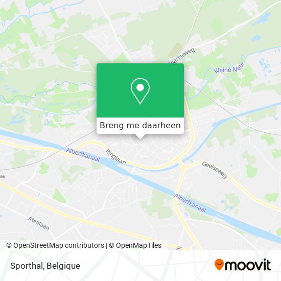 Sporthal kaart