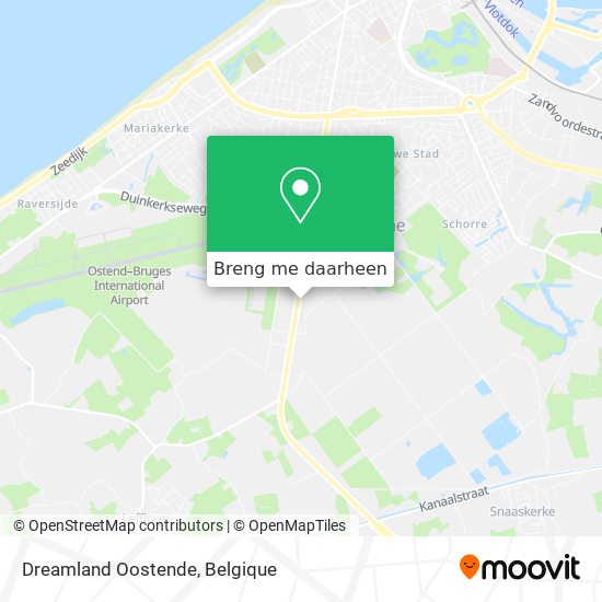 Dreamland Oostende kaart