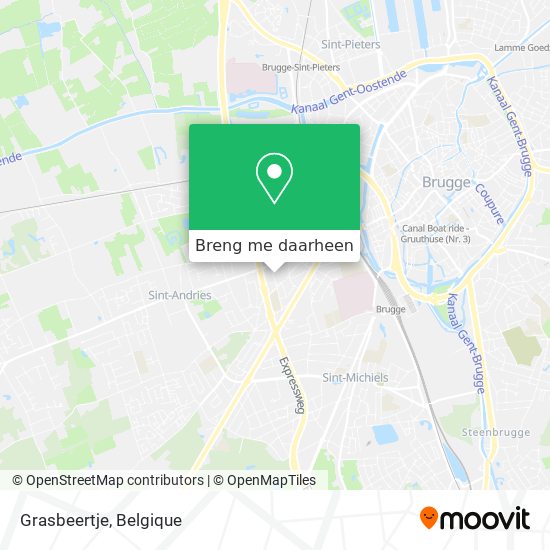 Grasbeertje kaart