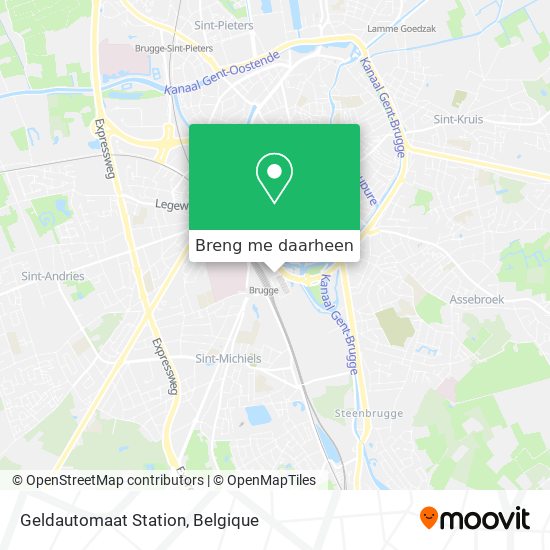 Geldautomaat Station kaart