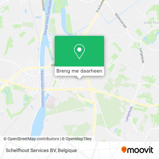 Schelfhout Services BV kaart
