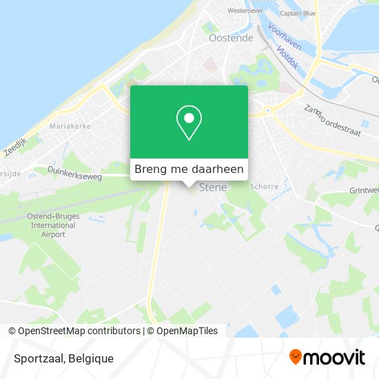 Sportzaal kaart