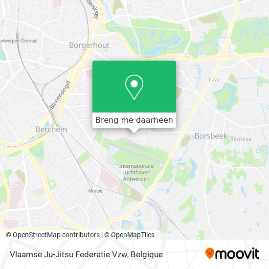 Vlaamse Ju-Jitsu Federatie Vzw kaart