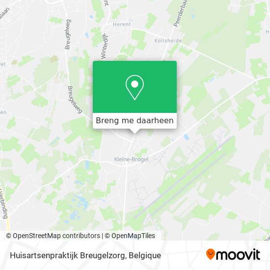 Huisartsenpraktijk Breugelzorg kaart