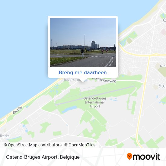 Ostend-Bruges Airport kaart