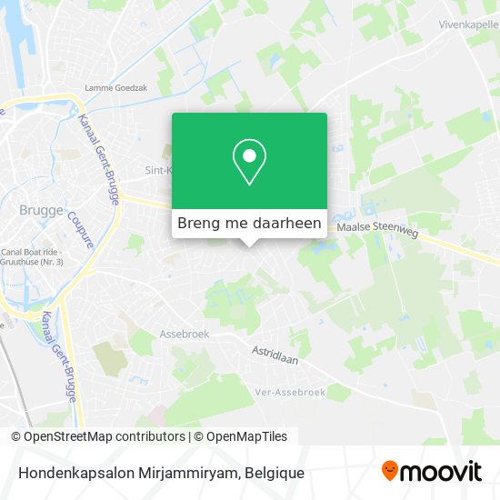 Hondenkapsalon Mirjammiryam kaart