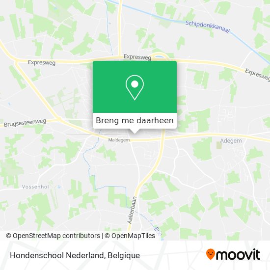 Hondenschool Nederland kaart