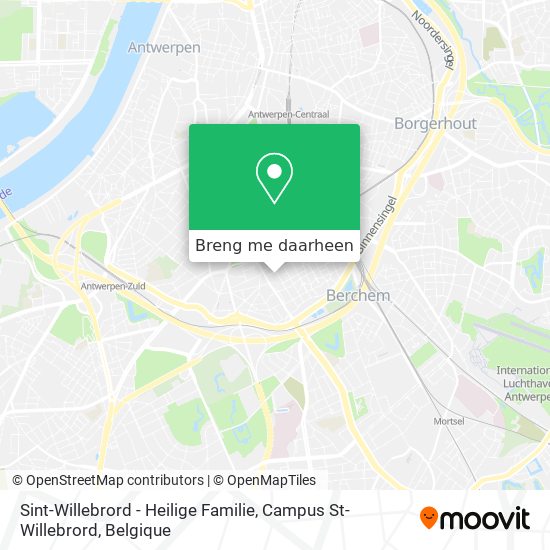 Sint-Willebrord - Heilige Familie, Campus St-Willebrord kaart
