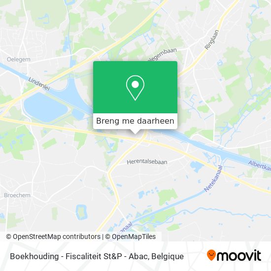 Boekhouding - Fiscaliteit St&P - Abac kaart