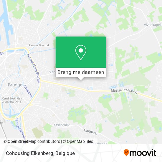 Cohousing Eikenberg kaart
