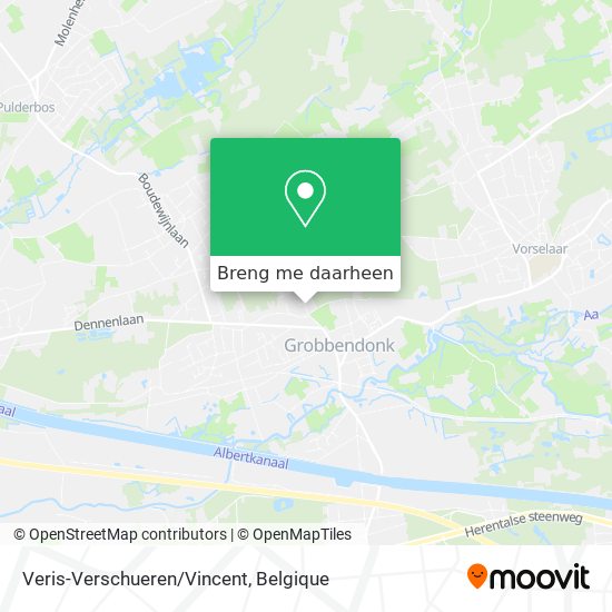 Veris-Verschueren/Vincent kaart