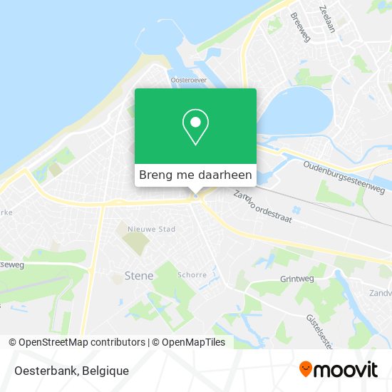 Oesterbank kaart