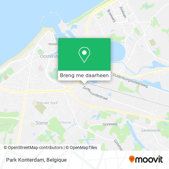 Park Konterdam kaart