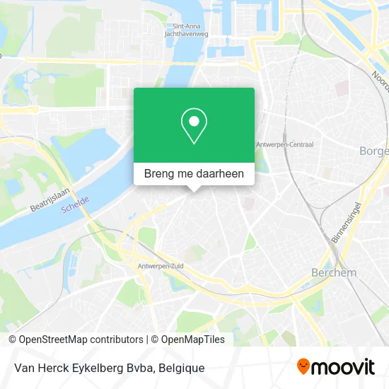 Van Herck Eykelberg Bvba kaart