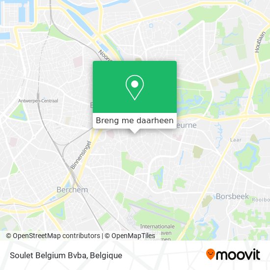 Soulet Belgium Bvba kaart