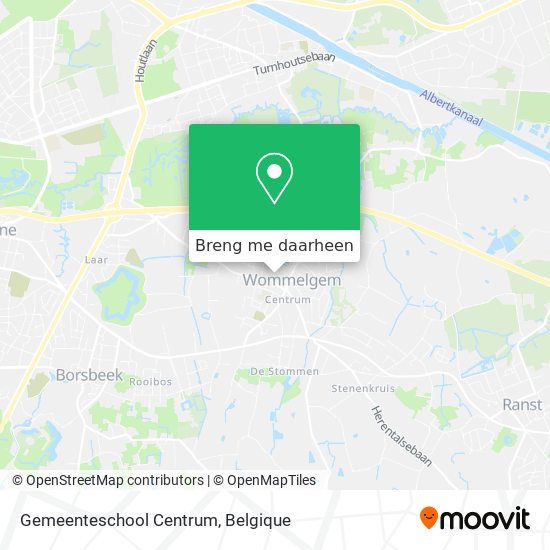 Gemeenteschool Centrum kaart