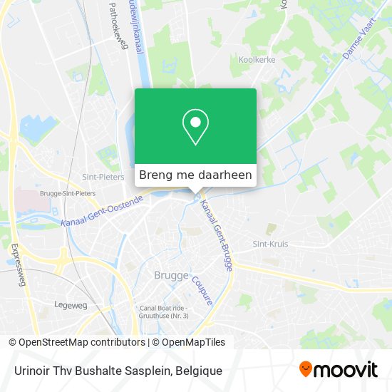Urinoir Thv Bushalte Sasplein kaart
