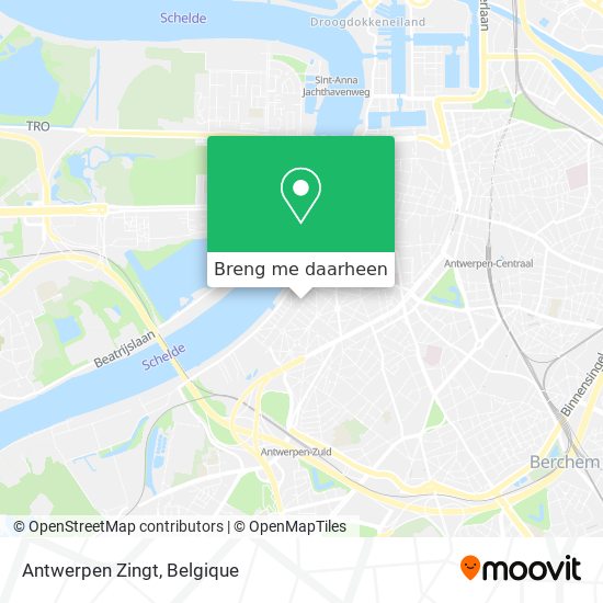 Antwerpen Zingt kaart