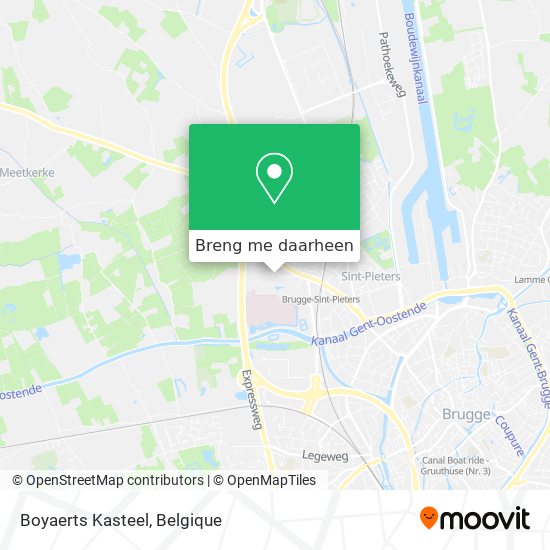 Boyaerts Kasteel kaart