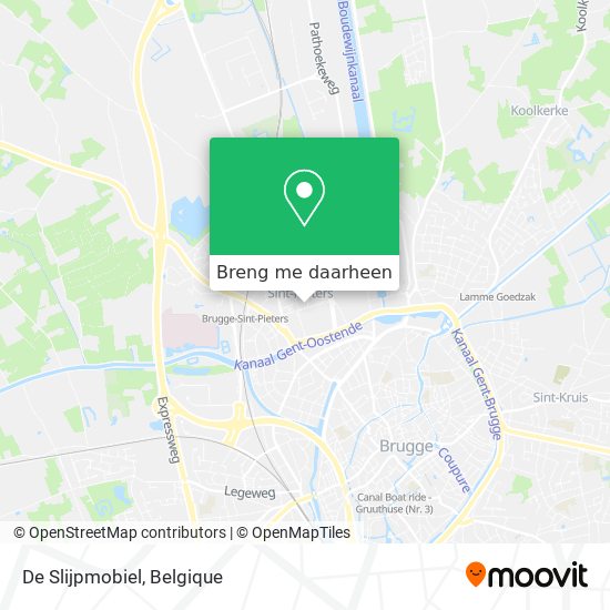 De Slijpmobiel kaart