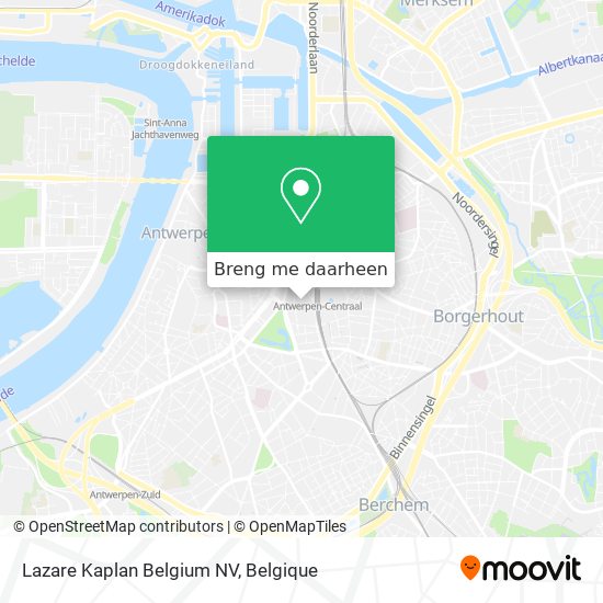 Lazare Kaplan Belgium NV kaart