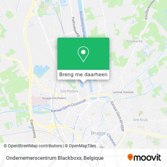 Ondernemerscentrum Blackboxx kaart
