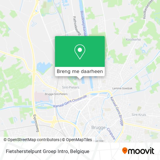 Fietsherstelpunt Groep Intro kaart