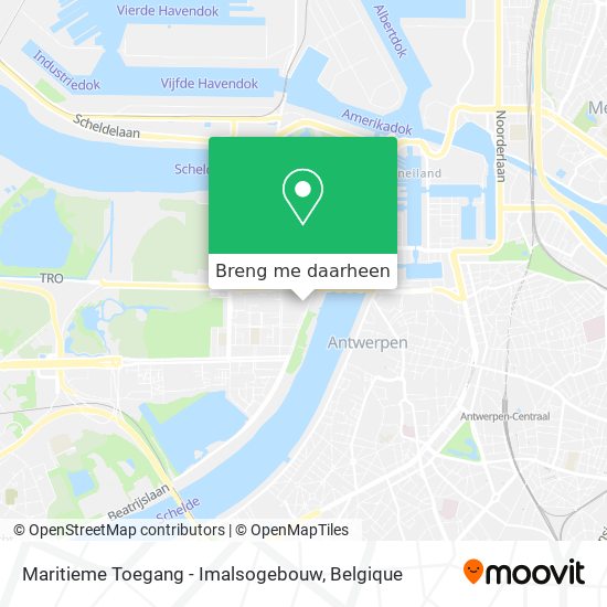 Maritieme Toegang - Imalsogebouw kaart