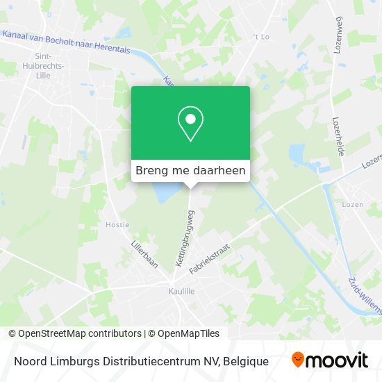 Noord Limburgs Distributiecentrum NV kaart