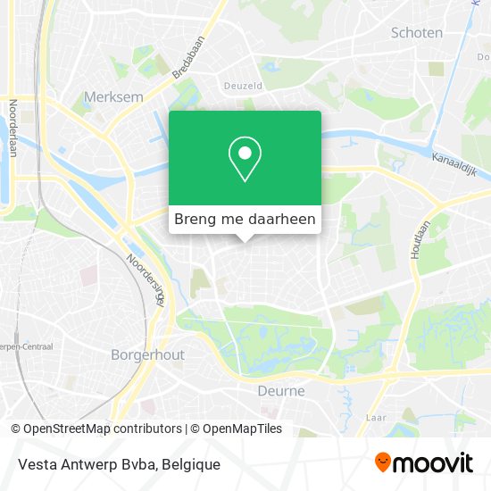 Vesta Antwerp Bvba kaart