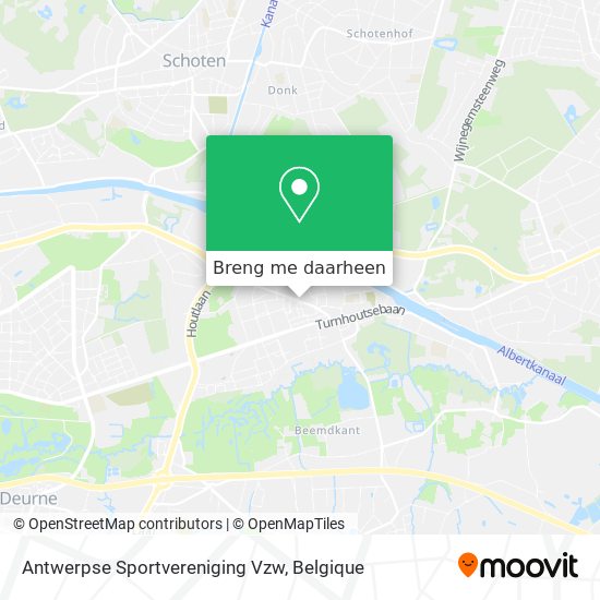Antwerpse Sportvereniging Vzw kaart
