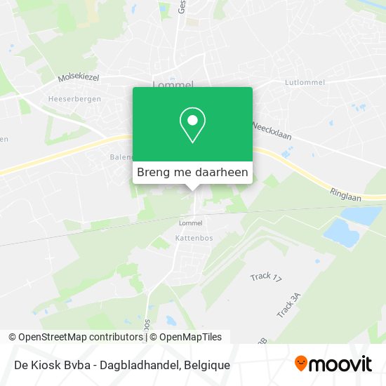 De Kiosk Bvba - Dagbladhandel kaart