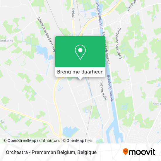 Orchestra - Premaman Belgium kaart