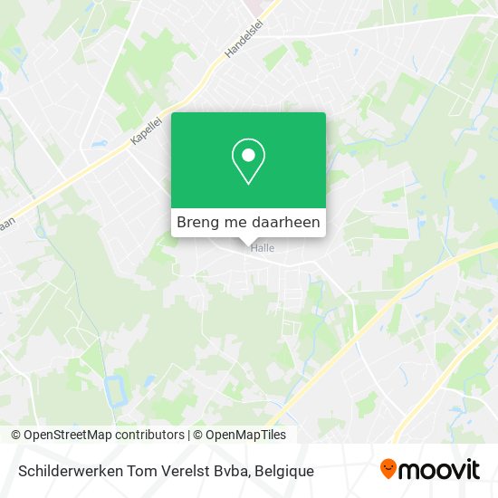 Schilderwerken Tom Verelst Bvba kaart