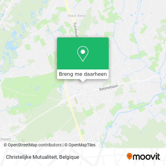 Christelijke Mutualiteit kaart