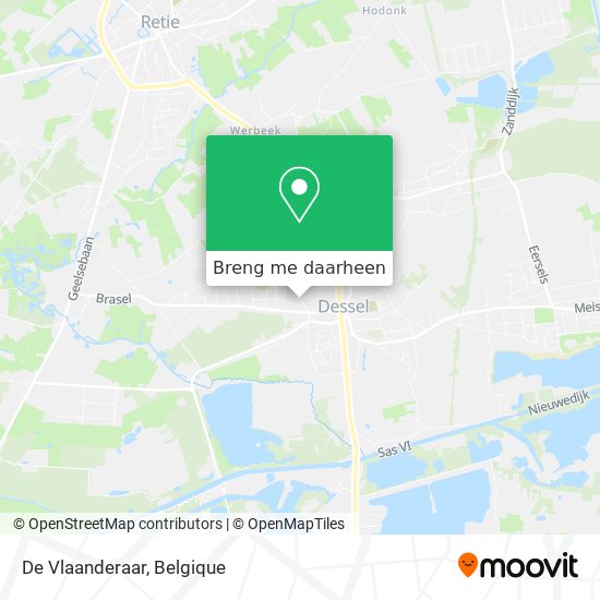 De Vlaanderaar kaart