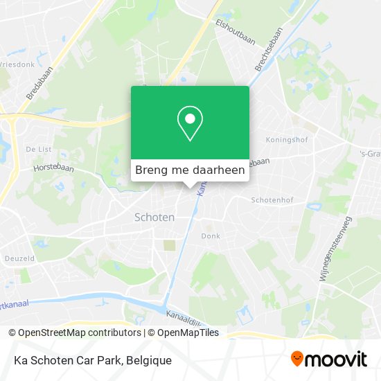 Ka Schoten Car Park kaart