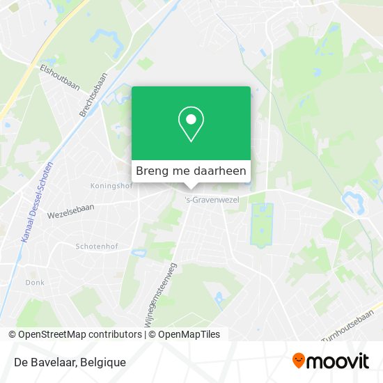 De Bavelaar kaart