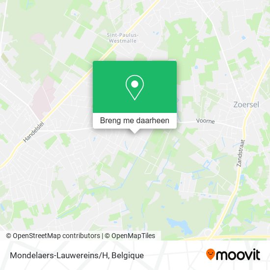 Mondelaers-Lauwereins/H kaart