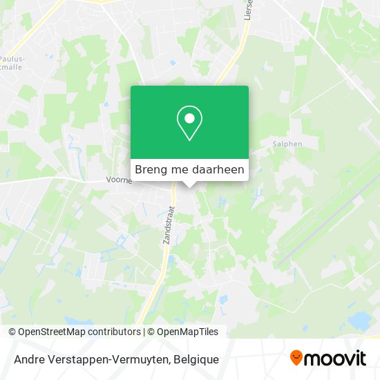 Andre Verstappen-Vermuyten kaart