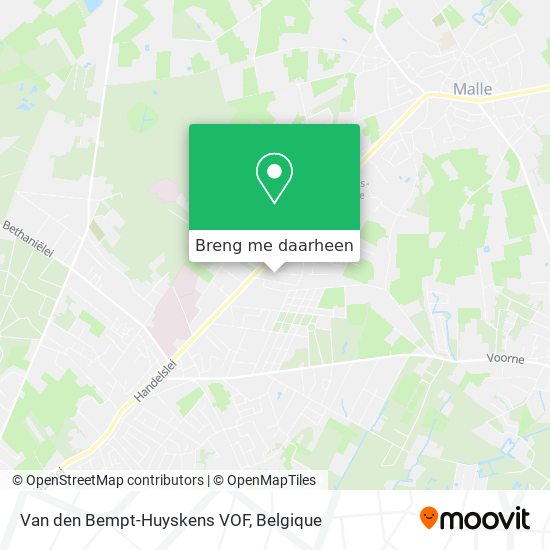 Van den Bempt-Huyskens VOF kaart